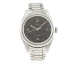 A RARE GENTLEMAN'S STAINLESS STEEL OMEGA SEAMASTER P.A.F. BRACELET WATCH DATED 1964, REF. ST 135.004