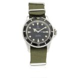 A RARE GENTLEMAN'S STAINLESS STEEL ROLEX TUDOR OYSTER PRINCE SUBMARINER WRIST WATCH CIRCA 1984, REF.