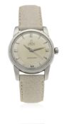 A GENTLEMAN'S STAINLESS STEEL OMEGA SEAMASTER AUTOMATIC WRIST WATCH CIRCA 1958, REF. 2846 15 SC D: