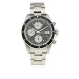 A GENTLEMAN'S STAINLESS STEEL ROLEX TUDOR OYSTERDATE AUTOMATIC CHRONO TIME CHRONOGRAPH BRACELET