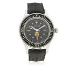 AN EXTREMELY RARE GENTLEMAN'S STAINLESS STEEL BLANCPAIN FIFTY FATHOMS DIVERS WRIST WATCH CIRCA 1960s