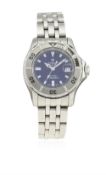 A LADIES STAINLESS STEEL ROLEX TUDOR PRINCESS DATE HYDRONAUT BRACELET WATCH CIRCA 2006, REF. 99090