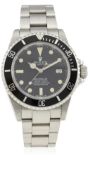 A RARE GENTLEMAN'S STAINLESS STEEL ROLEX OYSTER PERPETUAL DATE SEA DWELLER BRACELET WATCH CIRCA