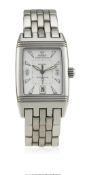 A GENTLEMAN'S STAINLESS STEEL JAEGER LECOULTRE REVERSO GRAN SPORT BRACELET WATCH CIRCA 2004, REF.