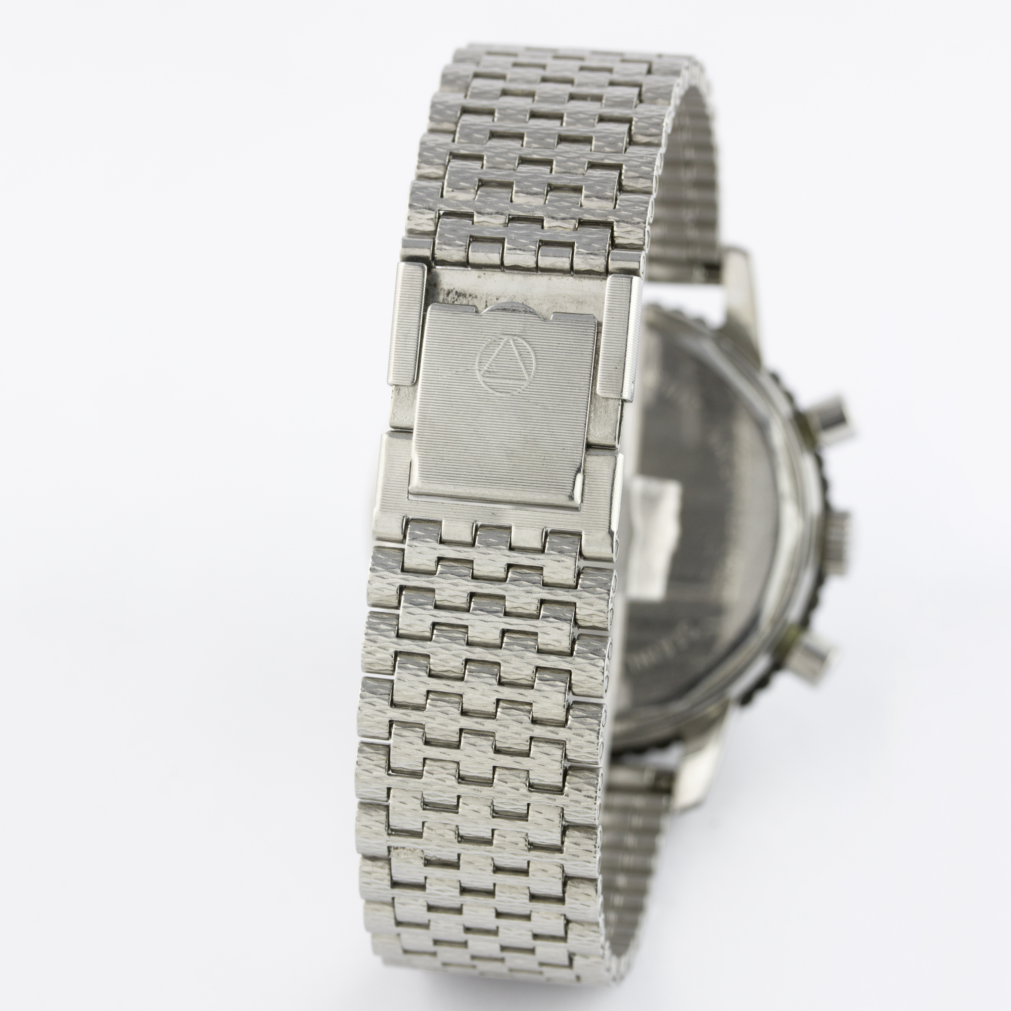 A RARE GENTLEMAN'S STAINLESS STEEL BREITLING DATORA CHRONOGRAPH BRACELET WATCH CIRCA 1970s, REF. - Image 6 of 9