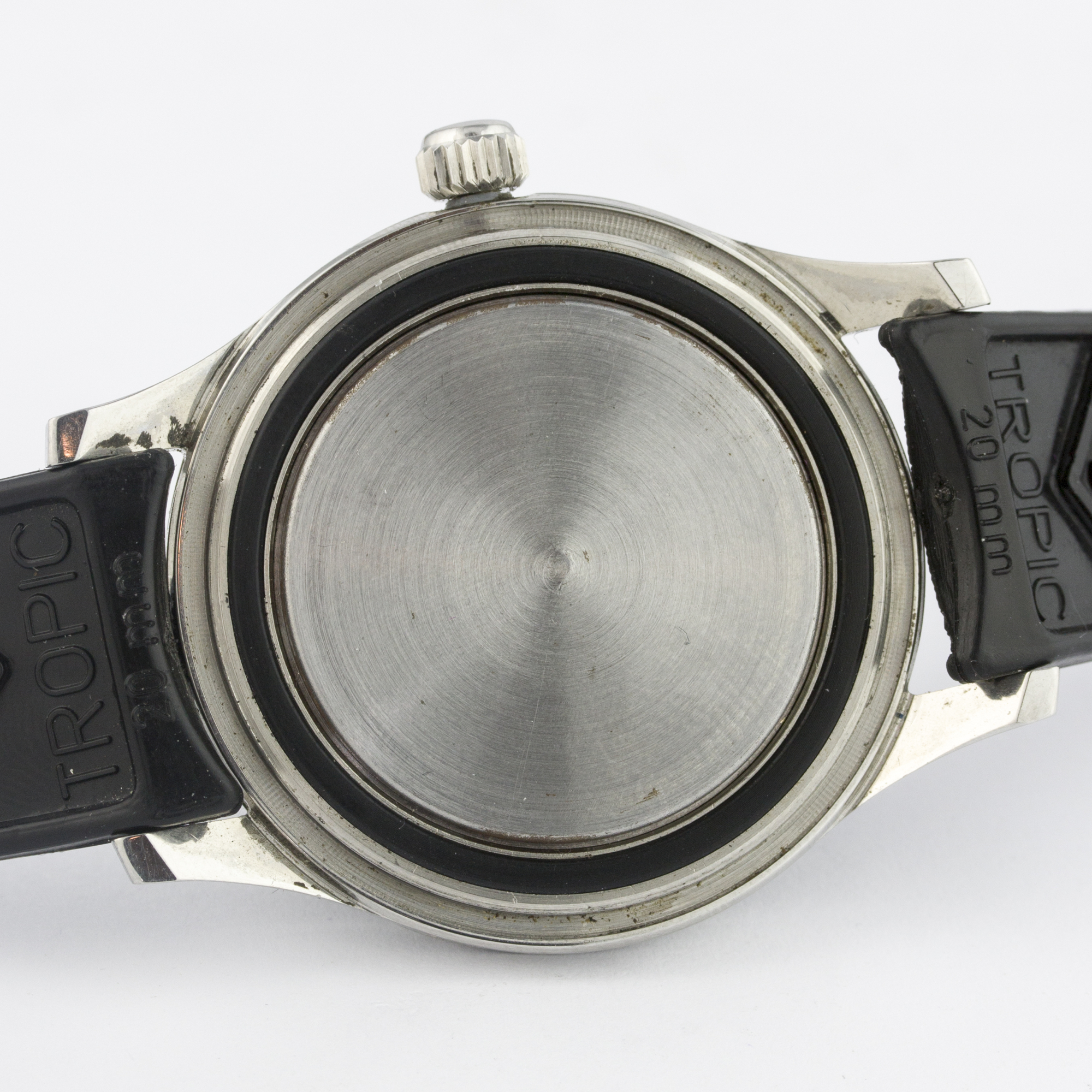 AN EXTREMELY RARE GENTLEMAN'S STAINLESS STEEL BLANCPAIN FIFTY FATHOMS DIVERS WRIST WATCH CIRCA 1960s - Image 7 of 9