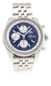 A GENTLEMAN'S STAINLESS STEEL BREITLING BENTLEY GT SPECIAL EDITION CHRONOGRAPH BRACELET WATCH