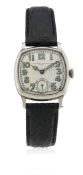 A GENTLEMAN'S 14K SOLID WHITE GOLD VACHERON & CONSTANTIN WRIST WATCH CIRCA 1940s, REF. 1234248 D: