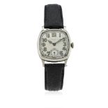 A GENTLEMAN'S 14K SOLID WHITE GOLD VACHERON & CONSTANTIN WRIST WATCH CIRCA 1940s, REF. 1234248 D: