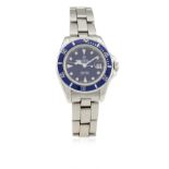 A LADIES STAINLESS STEEL ROLEX TUDOR OYSTER PRINCESS DATE LADY SUB BRACELET WATCH CIRCA 1990s,