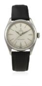 A GENTLEMAN'S STAINLESS STEEL ROLEX TUDOR OYSTER WRIST WATCH CIRCA 1962, REF. 7934 D: Silver dial