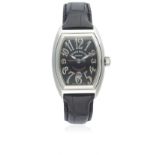 A LADIES STAINLESS STEEL FRANCK MULLER CONQUISTADOR WRIST WATCH CIRCA 2004, REF. 8002 L SC  WITH