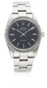 A GENTLEMAN'S STAINLESS STEEL ROLEX OYSTER PERPETUAL AIR KING PRECISION BRACELET WATCH CIRCA 1998,