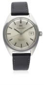 A GENTLEMAN'S STAINLESS STEEL IWC YACHT CLUB AUTOMATIC WRIST WATCH CIRCA 1970, REF. 811 AD D: Silver