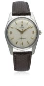 A GENTLEMAN'S STAINLESS STEEL OMEGA SEAMASTER AUTOMATIC WRIST WATCH CIRCA 1961, REF. 14700 2 SC D: