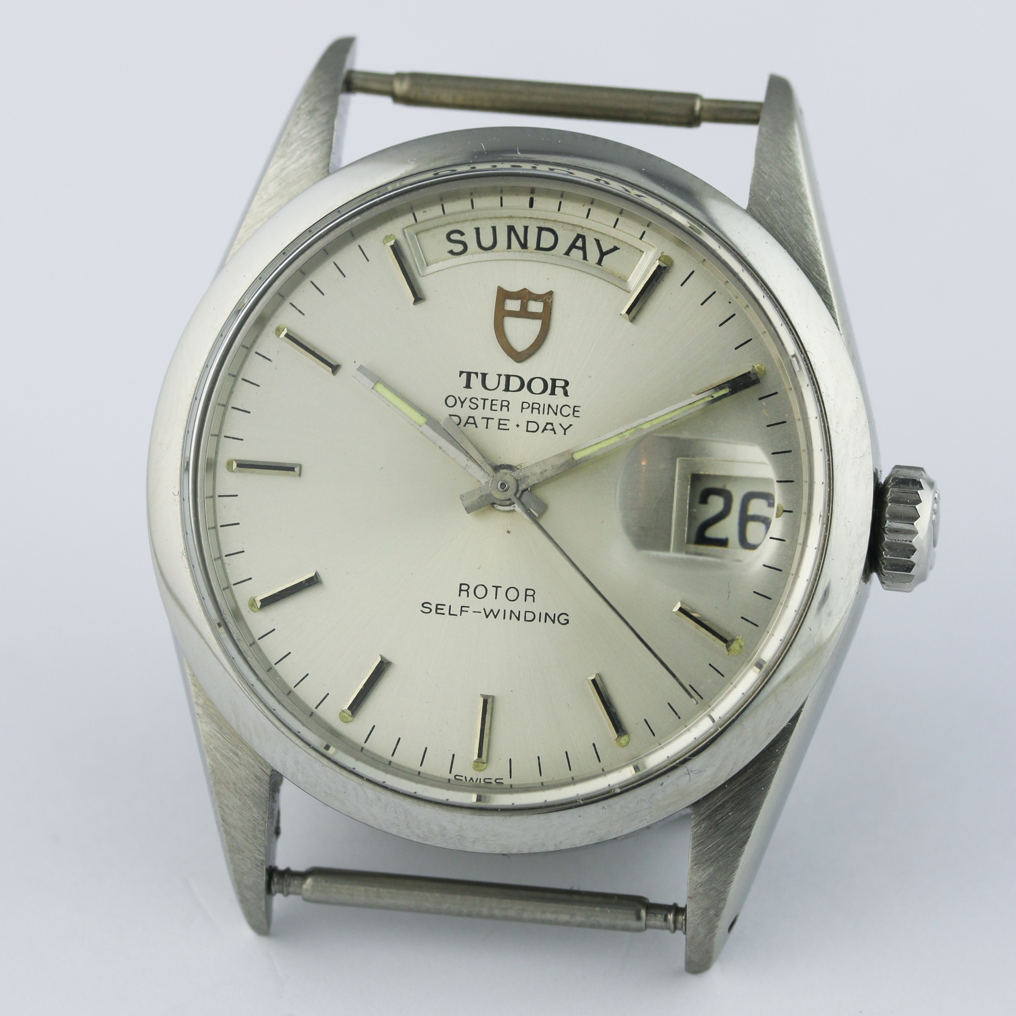 A GENTLEMAN'S STAINLESS STEEL ROLEX TUDOR DATE DAY SELF WINDING WRIST WATCH CIRCA 1983, REF. 94500 - Image 2 of 7