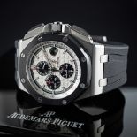 // WITHDRAWN FROM AUCTION // A GENTLEMAN'S STAINLESS STEEL & CERAMIC AUDEMARS PIGUET ROYAL OAK