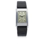 A RARE GENTLEMAN'S WYLER EARLY AUTOMATIC WRIST WATCH CIRCA 1930s D: Silver dial with luminous