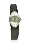 A LADIES 18K SOLID WHITE GOLD ROLEX PRECISION "CHAMELEON" WRIST WATCH CIRCA 1960s, REF. 2002 WITH