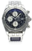 A GENTLEMAN'S STAINLESS STEEL BREITLING CHRONOMAT EVOLUTION AUTOMATIC CHRONOGRAPH CO-PILOT