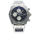 A GENTLEMAN'S STAINLESS STEEL BREITLING CHRONOMAT EVOLUTION AUTOMATIC CHRONOGRAPH CO-PILOT