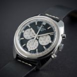 A RARE GENTLEMAN'S STAINLESS STEEL MOVADO DATRON HS360 SUB SEA CHRONOGRAPH WRIST WATCH CIRCA 1970,