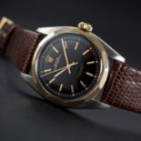 A FINE & RARE GENTLEMAN'S STEEL & GOLD ROLEX OYSTER PERPETUAL "FANTASIE" WRIST WATCH CIRCA 1960s,