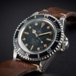 A RARE GENTLEMAN'S STAINLESS STEEL ROLEX TUDOR OYSTER PRINCE SUBMARINER WRIST WATCH CIRCA 1966, REF.