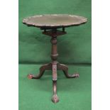 Late 20th century tip top occasional table,