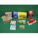 Quantity of boxed vehicle parts to include: king pins for Standard 8,