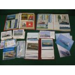 Collection of postcards and photographs on the subjects of shipping, liners and warships,