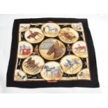 Hermes Silk Scarf