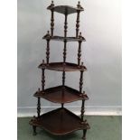 Victorian Mahogany Whatnot