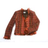 Caroline Charles Wool Jacket & Skirt