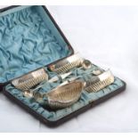 A Boxed Set of 4 Silver Salts