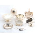 8 Silver Plated Items