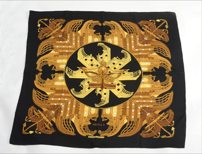 Hermes Silk Scarf