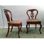 Pair of Balloon Back Chairs