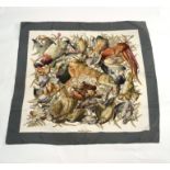 Hermes Silk Scarf