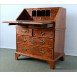 George I Walnut Bureau