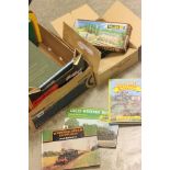 Mixed Lot of Railway & Steam Train Books plus Model Railway Self Assembly Cardboard Buildings and