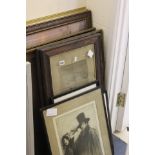 Group of Pictures to include Pair of Gilt Framed Prints, Four further Prints and Signed Sam