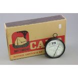 Negretti and Zambra Relative Percentage Humidity Gauge and a Box of Camp Oversized Matches