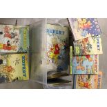 Group of Rupert Bear Annuals