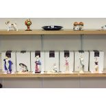 Seven Boxed Royal Doulton Archive Figures ' The Bathers Collection ' - The Bather HN4244 no. 50/