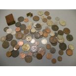 Quantity of Pre-decimal Coins and a Miniature Bible