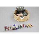 Four Cloisonne Matchbox Holder, Enamel Matchbox Holder & Pin Tray plus a Bryant & May Matchbox