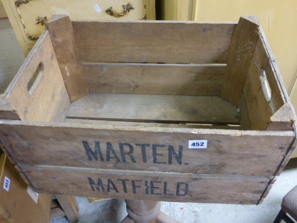 Fruitwood hand carved wooden bowl,  driftwood lizard and a wooden crate marked 'Martin Matfield' - Image 5 of 6