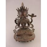 Chinese bronze Buddha