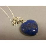 Silver & Lapis Lazuli necklace